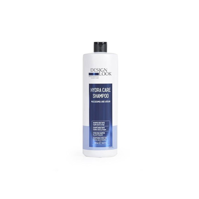 Design Look Shampoing Hydratant à l'huile d'argan et de macadamia pour cheveux secs et frisés 1000 ml Design Look Shampoing Hydratant à l'huile d'argan et de macadamia pour cheveux secs et frisés 1000 ml