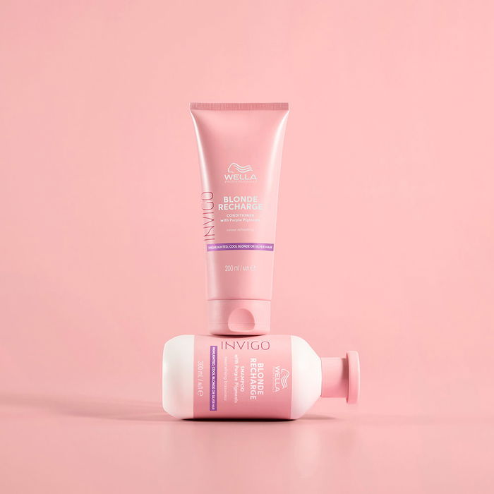 Wella Professionals INVIGO BLONDE RECHARGE Après-shampooing Cheveux blonds 200 ml