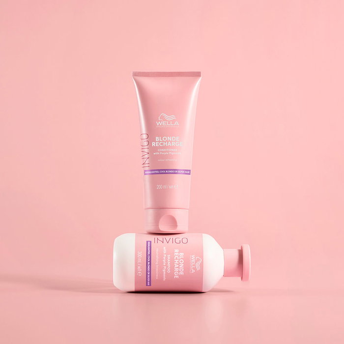 Wella Professionals INVIGO BLONDE RECHARGE Après-shampooing Cheveux blonds 200 ml