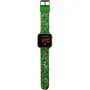 Kids Licensing Montre LED Minecraft pour Enfant MIN4129, Afficheur Heure et Date, Boîtier Rond Multicolore Étanche