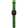 Kids Licensing Montre LED Minecraft pour Enfant MIN4129, Afficheur Heure et Date, Boîtier Rond Multicolore Étanche