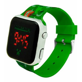 Kids Licensing Montre LED Minecraft Multicolore