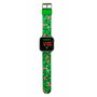 Kids Licensing Montre LED Minecraft pour Enfant MIN4129, Afficheur Heure et Date, Boîtier Rond Multicolore Étanche