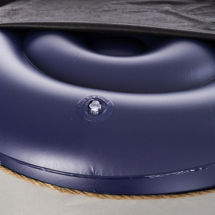 BigBuy Garden Pouf gonflable étnico Bleu 55 x 55 x 25 cm Ethnique BigBuy Garden Pouf gonflable étnico Bleu 55 x 55 x 25 cm Ethnique