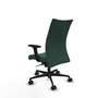 Piqueras Y Crespo Albacete confidente - Chaise de bureau avec mécanisme synchrone, Vert bouteille