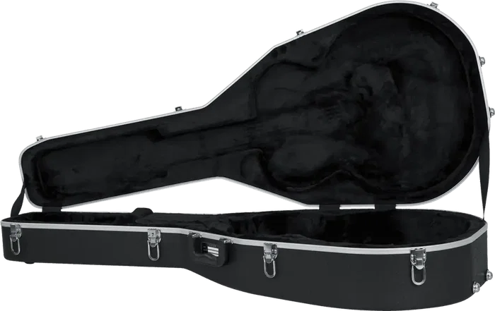 Gator ABS Deluxe Étui Jumbo Guitare Acoustique Noir