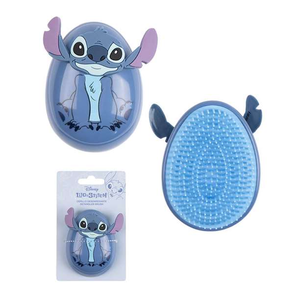 Cerdá Cepillo démêlant Stitch - 7.0 x 9.0 x 4.0 cm - Pour enfants à partir de 3 ans - Bleu Cerdá Cepillo démêlant Stitch - 7.0 x 9.0 x 4.0 cm - Pour enfants à partir de 3 ans - Bleu