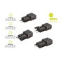 Mobile Origin Adaptateur de voyage GaN 45 W PW26 Noir