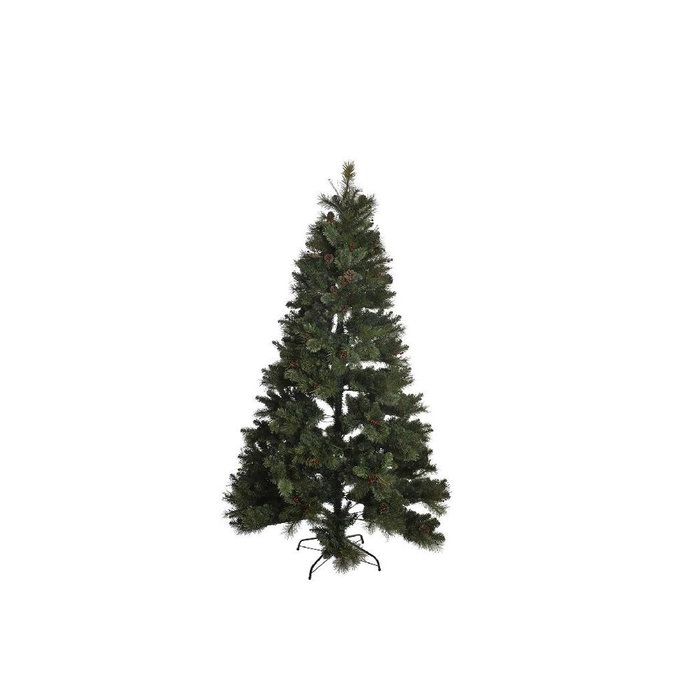 Sapin de Noël DKD Home Decor Vert PVC Plastique 120 x 120 x 195 cm Sapin de Noël DKD Home Decor Vert PVC Plastique 120 x 120 x 195 cm