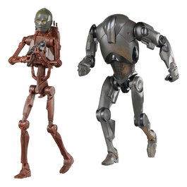 Hasbro Star Wars The Black Series Pack de 2 figurines C-3PO (B1 Battle Droid Body) & Super Battle Droid 15 cm