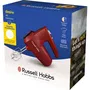 Russell Hobbs Desire Red - Batteur à main électrique 185 W - 5 vitesses - Rouge - Pour mélanges et préparations culinaires
