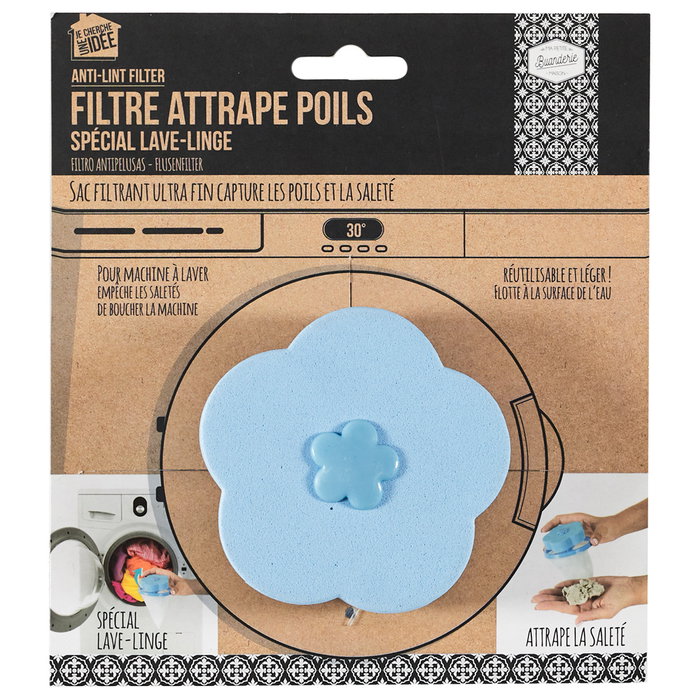 Je cherche une Idee Filtre à peluches pour lave-linge