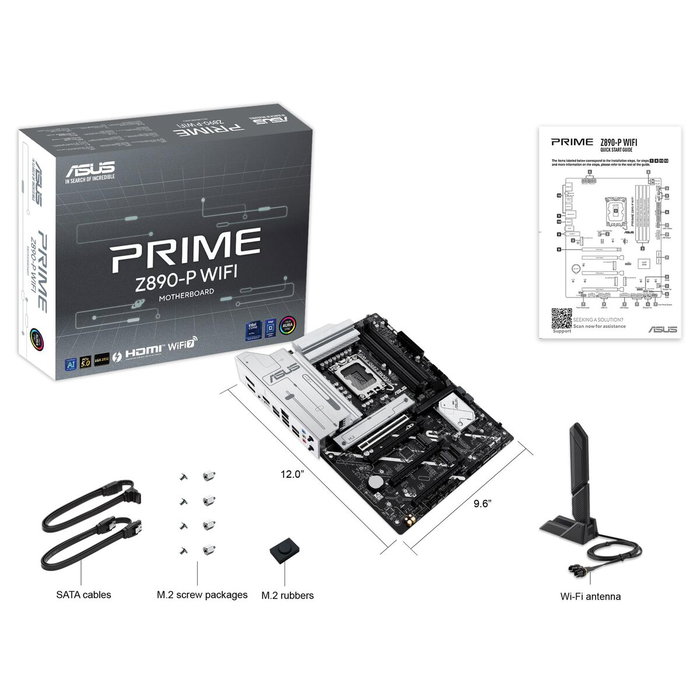 Carte Mère Asus PRIME Z890-P WiFi LGA 1851