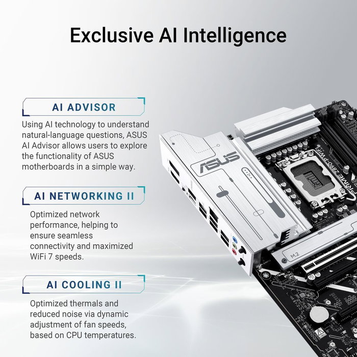 Carte Mère Asus PRIME Z890-P WiFi LGA 1851