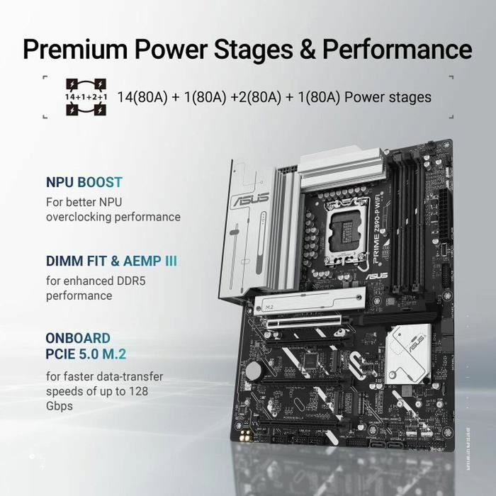 Carte Mère Asus PRIME Z890-P WiFi LGA 1851