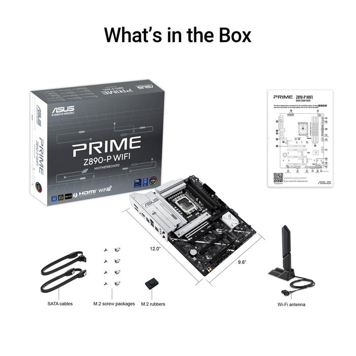 Carte Mère Asus PRIME Z890-P WiFi LGA 1851