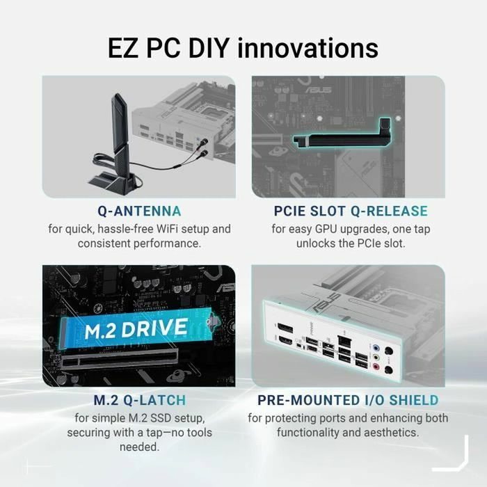 Carte Mère Asus PRIME Z890-P WiFi LGA 1851