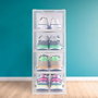 Color Baby Lot de 6 Boîtes pour Chaussures à Ouverture Frontale