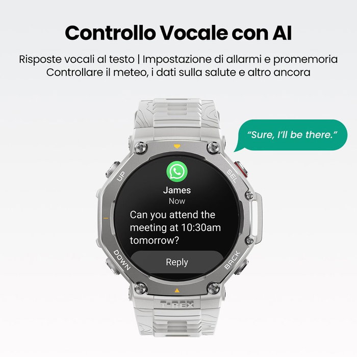 Montre intelligente Amazfit T-Rex 3 Gris 1,5"