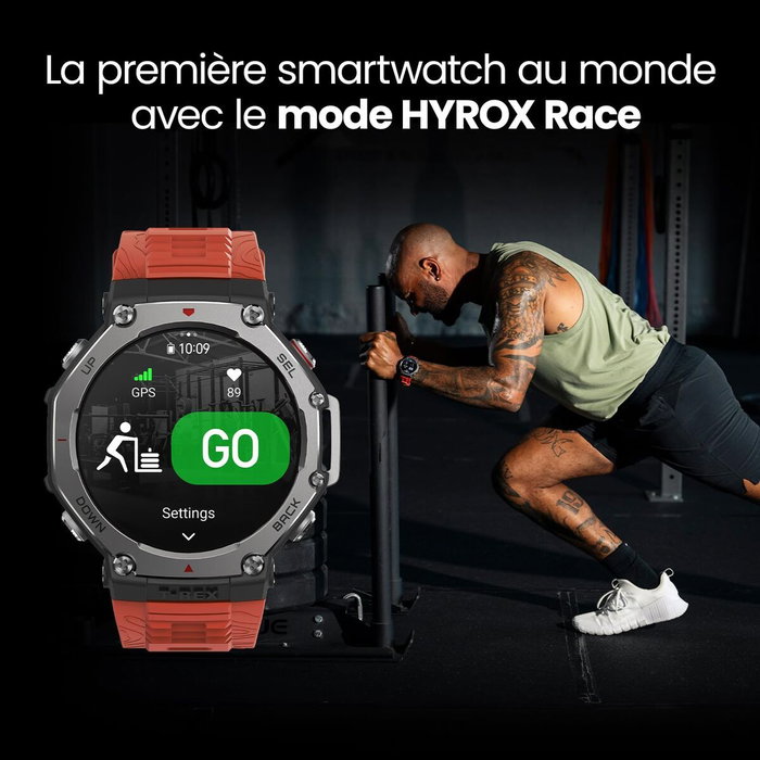 Montre intelligente Amazfit T-Rex 3 Gris 1,5"