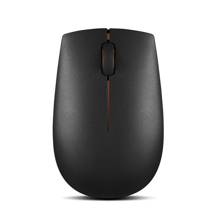Lenovo Souris sans fil laser compacte 1000 dpi, 3 boutons, autonomie longue durée