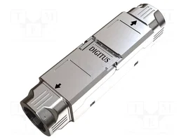 DIGITUS Module RJ45 Slim Cat 6a Argent Blindé