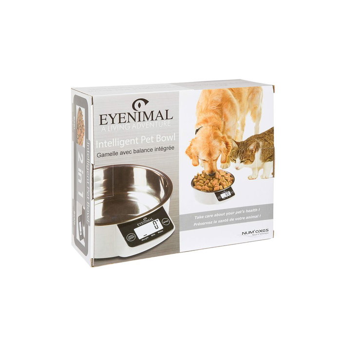 Eyenimal Gamelle avec balance intégrée Intelligent Pet Bowl - 1 L - Blanc