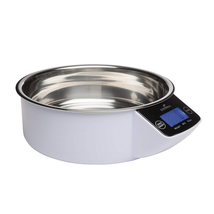 Eyenimal Gamelle avec balance intégrée Intelligent Pet Bowl - 1 L - Blanc