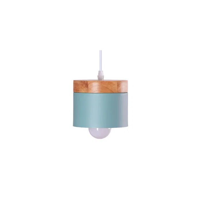 Mikayla SKD-P1010-T - Suspension en aluminium et bois, design moderne, hauteur réglable