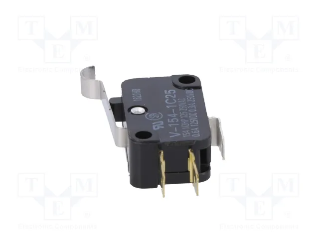 Aratas Microcommutateur SNAP ACTION SPDT 15A/250VAC ON-(ON) V1541C25 Aratas Microcommutateur SNAP ACTION SPDT 15A/250VAC ON-(ON) V1541C25
