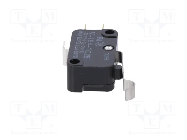 Aratas Microcommutateur SNAP ACTION SPDT 15A/250VAC ON-(ON) V1541C25 Aratas Microcommutateur SNAP ACTION SPDT 15A/250VAC ON-(ON) V1541C25