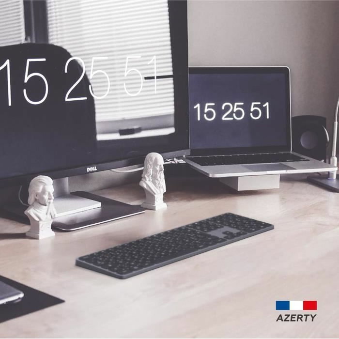 Mobility Lab KP430W Clavier sans fil AZERTY Gris