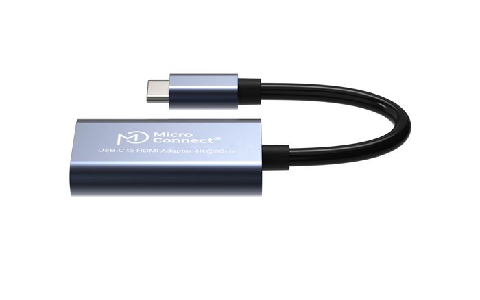 MicroConnect Adaptateur USB-C vers HDMI Slim 4K60Hz Noir MicroConnect Adaptateur USB-C vers HDMI Slim 4K60Hz Noir
