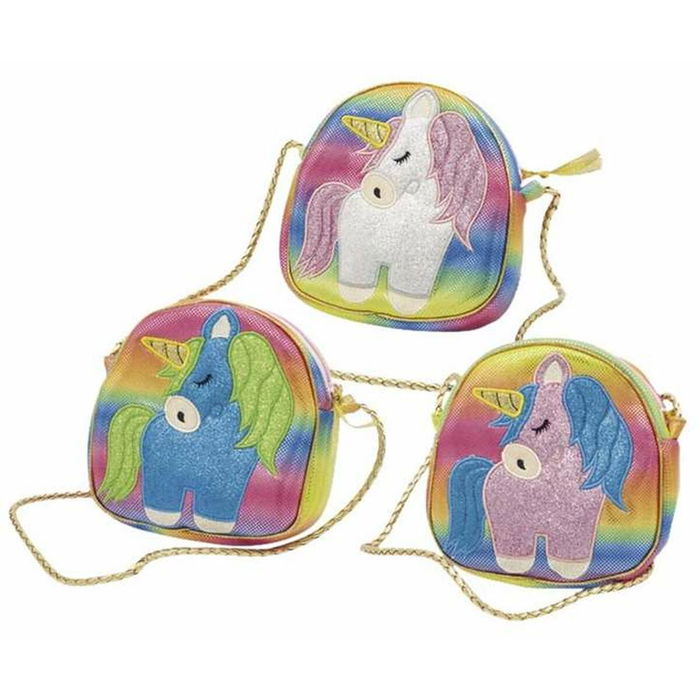 Sac à Bandoulière 20 cm Enfant Licorne