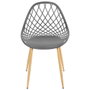 Home Deco Factory Silla Exterior Gris Málaga
