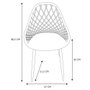 Home Deco Factory Silla Exterior Gris Málaga