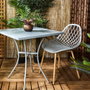 Home Deco Factory Silla Exterior Gris Málaga
