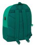 Safta Mochila Double Ordinateur Portable 15.6" USB Antidérapante pour Eau Real Betis Balompie 31x44x18 cm - Sac à Dos
