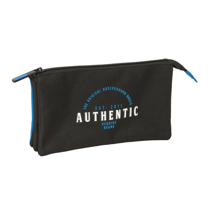 BlackFit8 Fourre-tout Underground Bleu Noir 22 x 12 x 3 cm
