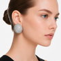 Swarovski Boucles d'oreilles Sublima en Acier Inoxydable Gris