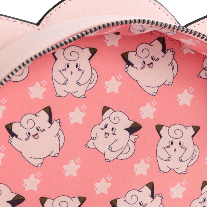 Loungefly Sac à dos à bandoulière Pokémon Clefairy - Collection officielle