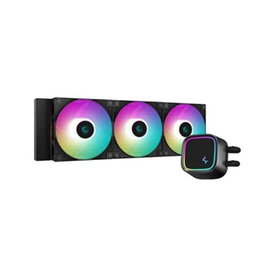 Deepcool LE720 Kit de Refroidissement Liquide CPU Tout-en-Un R-LE720-BKAMMN-G-1 Ventilateurs 120mm ARGB PWM Socket Intel LGA1700/1200/115x AMD AM5/AM4