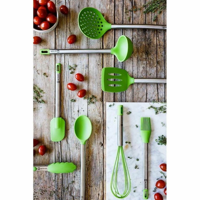Spatule à gâteau BRA A197006 Vert Métal Acier inoxydable