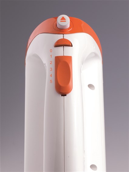 Ariete 1565/1 Batteuse pétrisseuse fixe et manuelle professionnelle Mixy - 5 vitesses avec fonction turbo, bol de 2,4 L avec 2 fouets et 2 crochets en inox