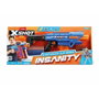 Zuru X-Shot Insanity Clip Pistolet à Fléchettes Motorisé avec 3 Chargeurs et 72 Fléchettes