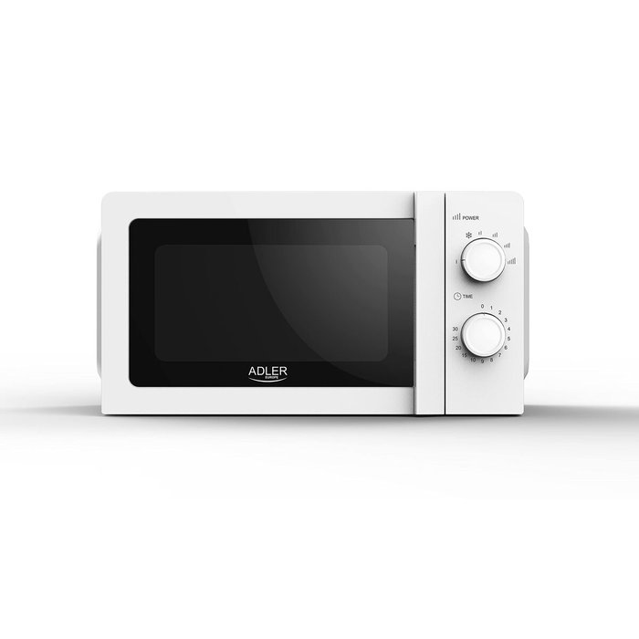 Micro-ondes Adler AD 6205 Blanc Noir 700 W 20 L