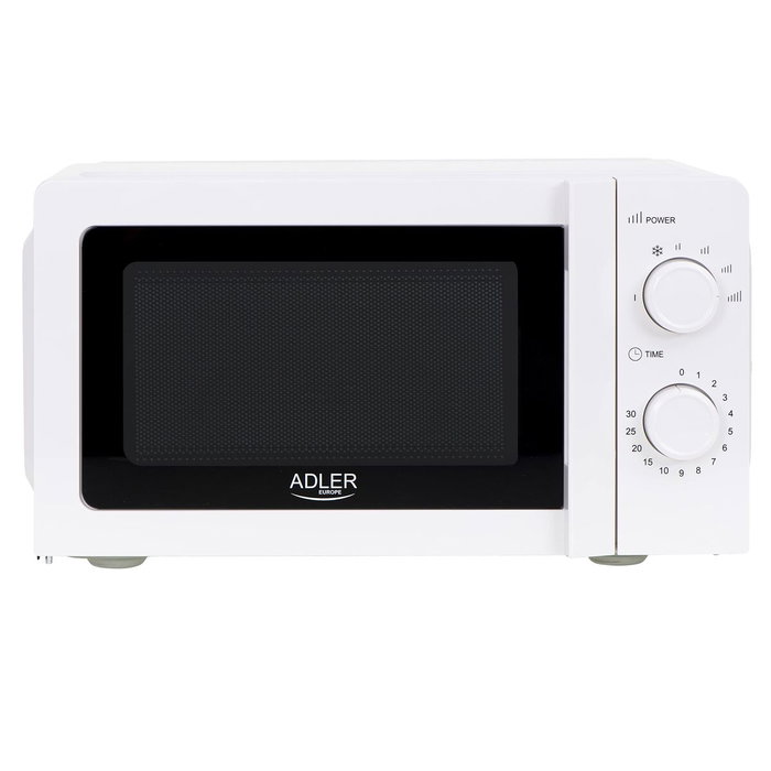 Micro-ondes Adler AD 6205 Blanc Noir 700 W 20 L