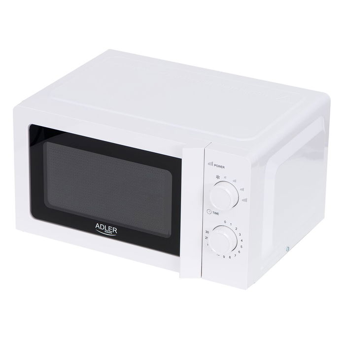Micro-ondes Adler AD 6205 Blanc Noir 700 W 20 L
