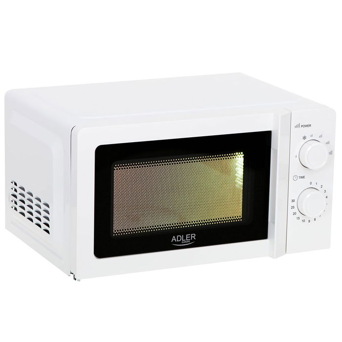Micro-ondes Adler AD 6205 Blanc Noir 700 W 20 L