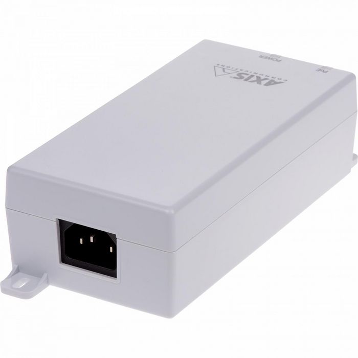 Axis T8154 - Injecteur PoE+ Midspan 60W avec port SFP pour fibre optique et compatibilité avec produits réseau Axis